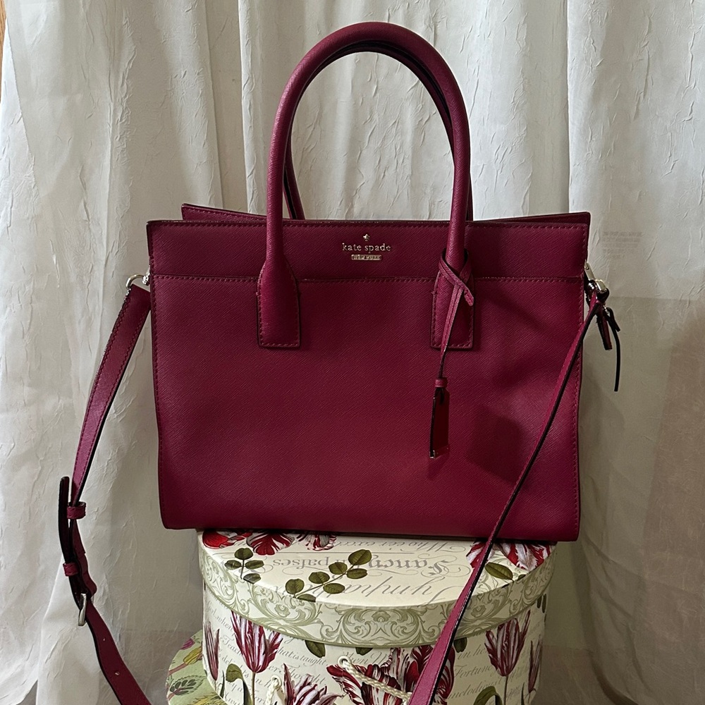 Kate Spade Deep Red Satchel
